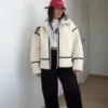 Campera de Corderito Sintético
