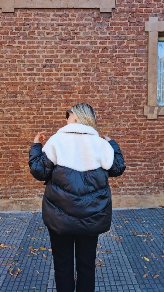 Campera de mujer con peluche