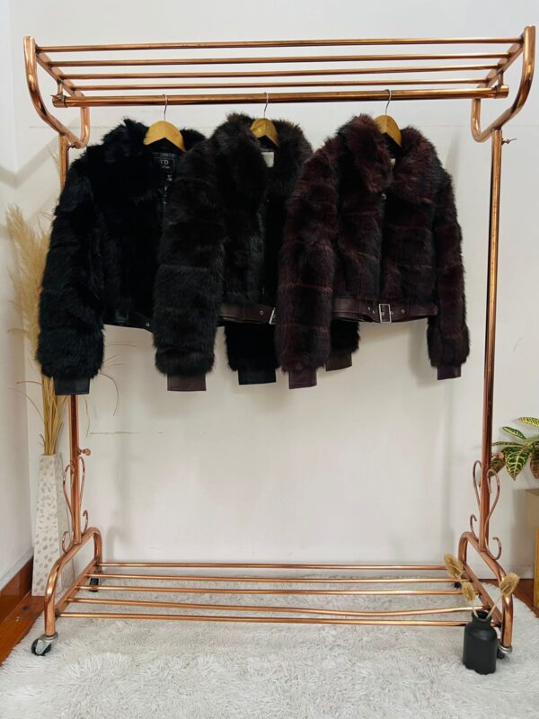 Campera de Piel Sintética